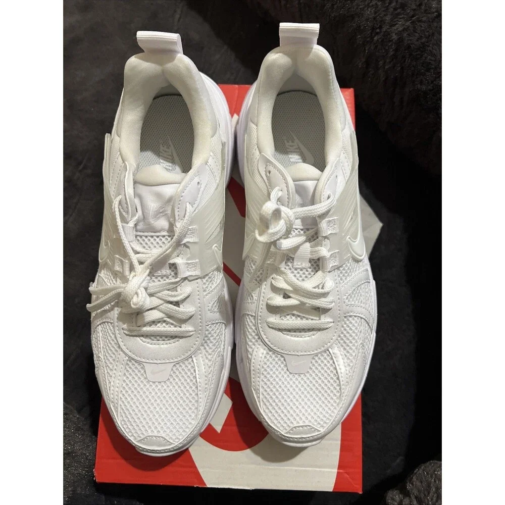 Women Nike V2K Run White White Blanc/Blanc - Picture 3 of 10
